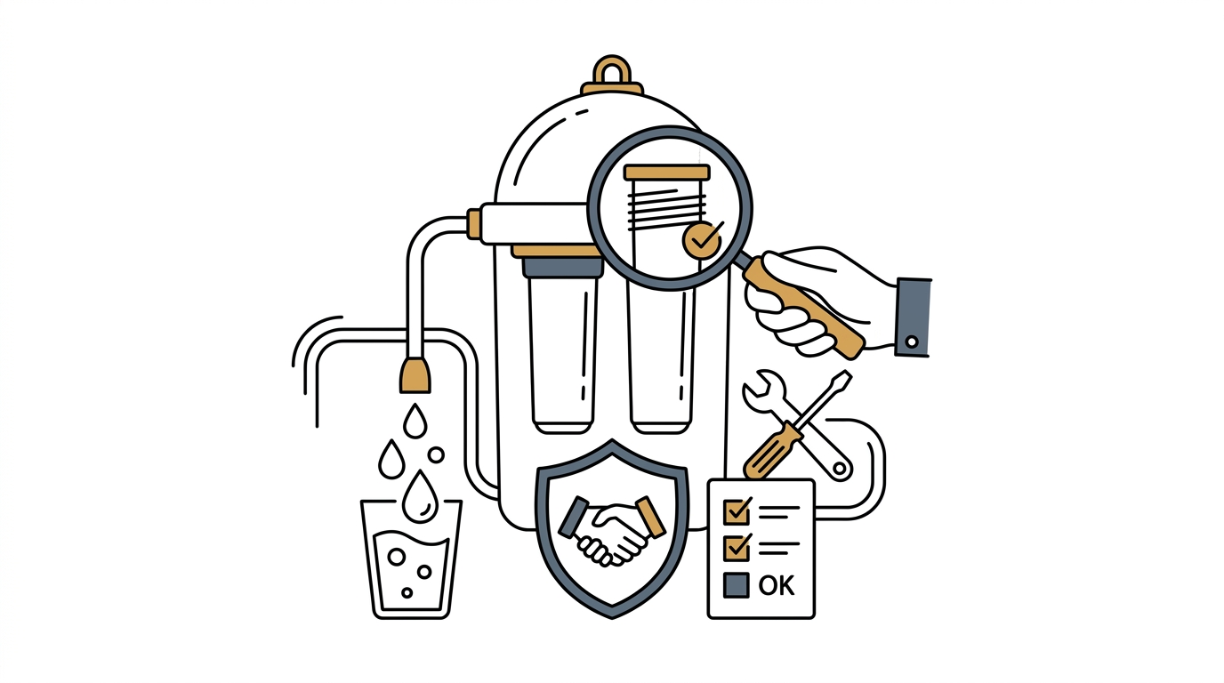 Consumer protection against water purifier repair scams